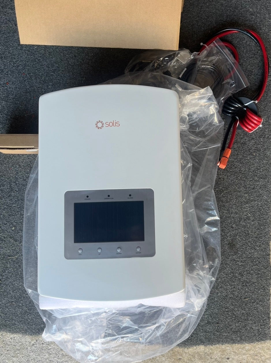 Installed Solis 6kW Solar Inverter and 16kWh Fogstar Battery