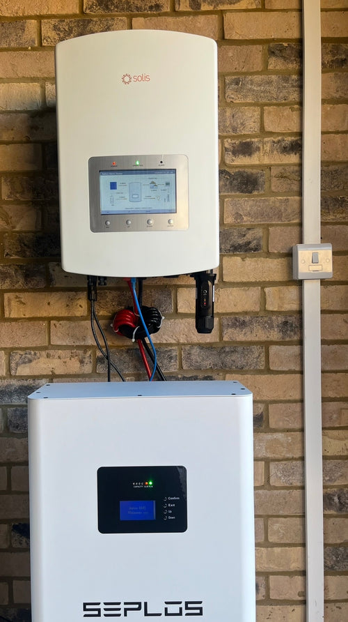 Installed Solis 6kW Solar Inverter and 16kWh Fogstar Battery