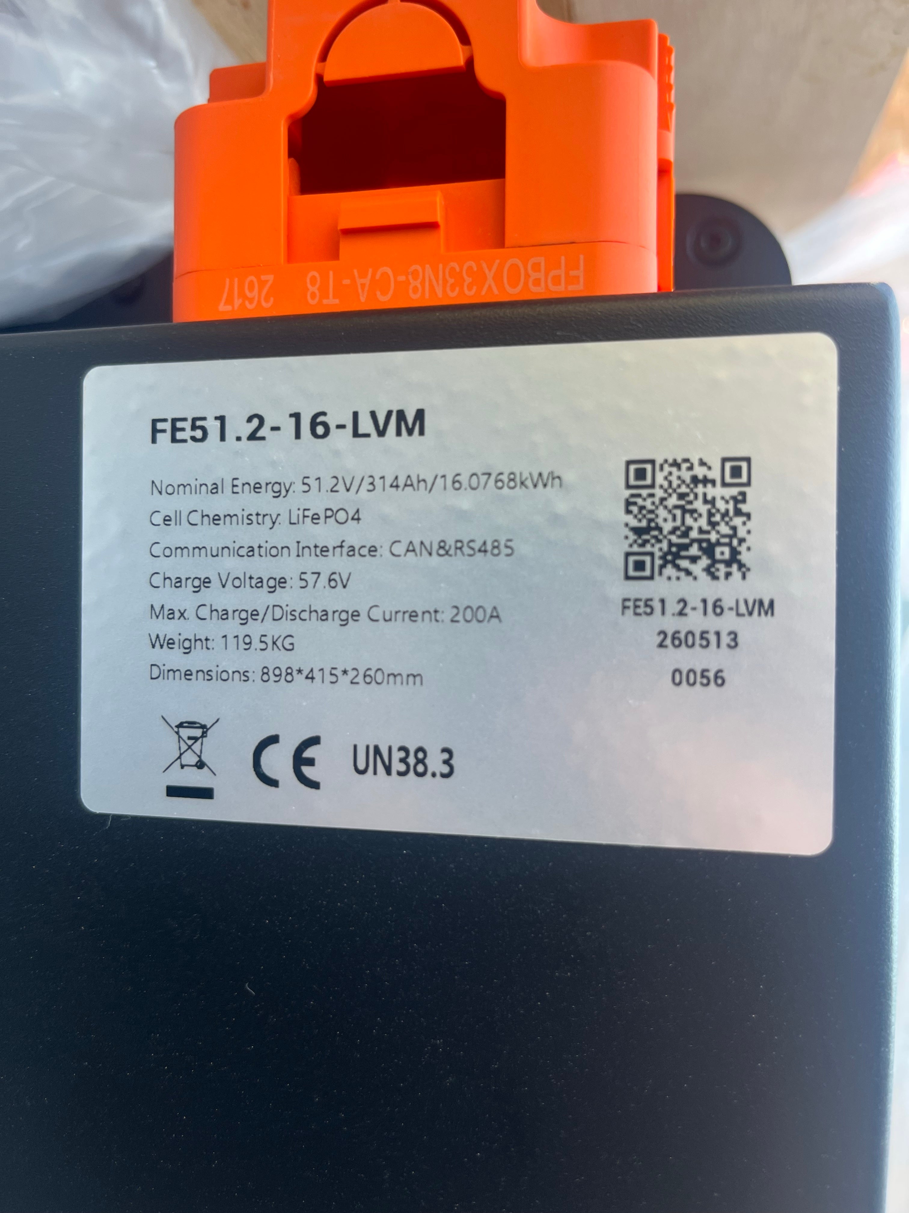 Fogstar/Seplos 16kwh LiFePo battery
