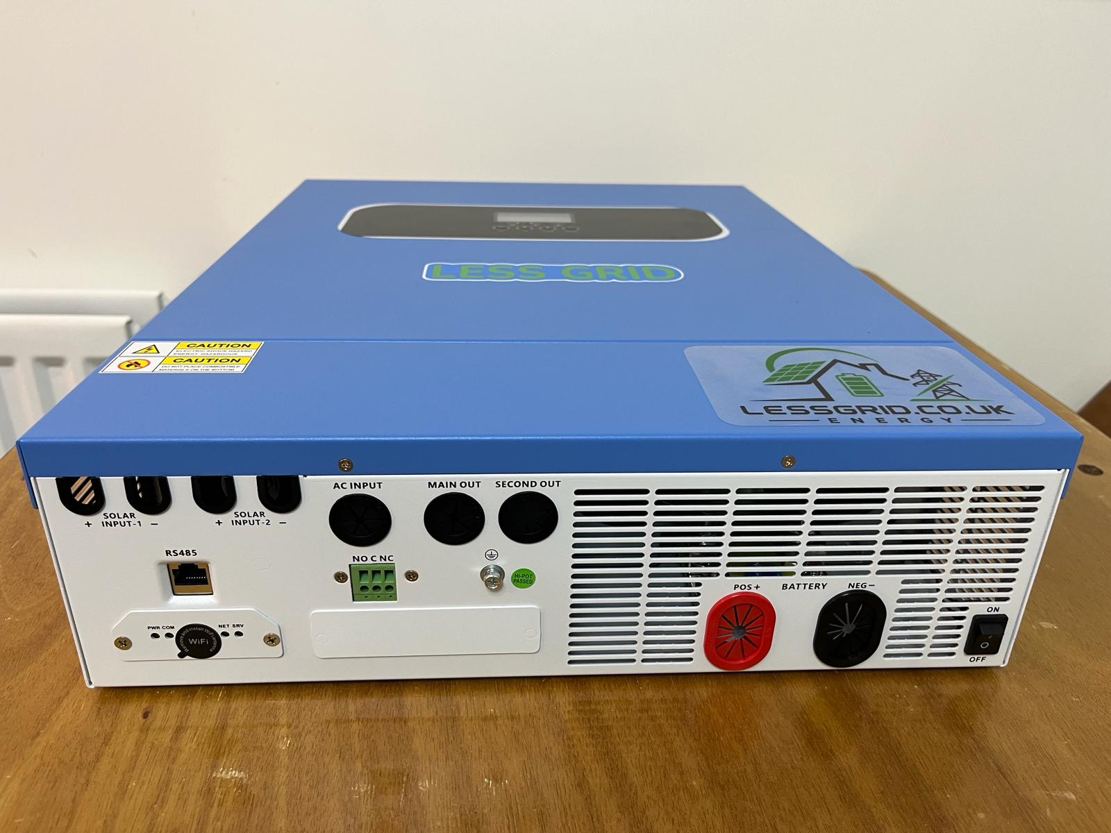 Solar Hybrid Inverter 11kW Off/On Grid and 16kwh 48V Battery