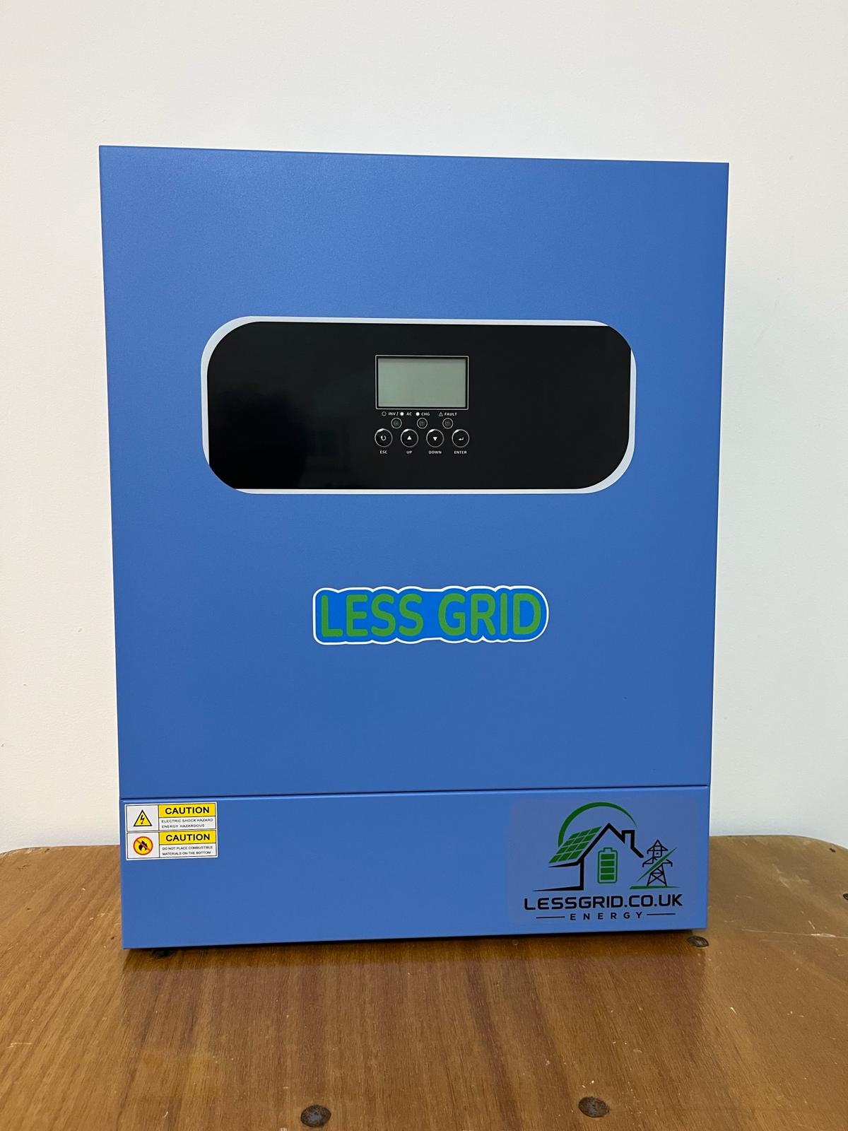 Solar Hybrid Inverter 11kW Off/On Grid and 16kwh 48V Battery